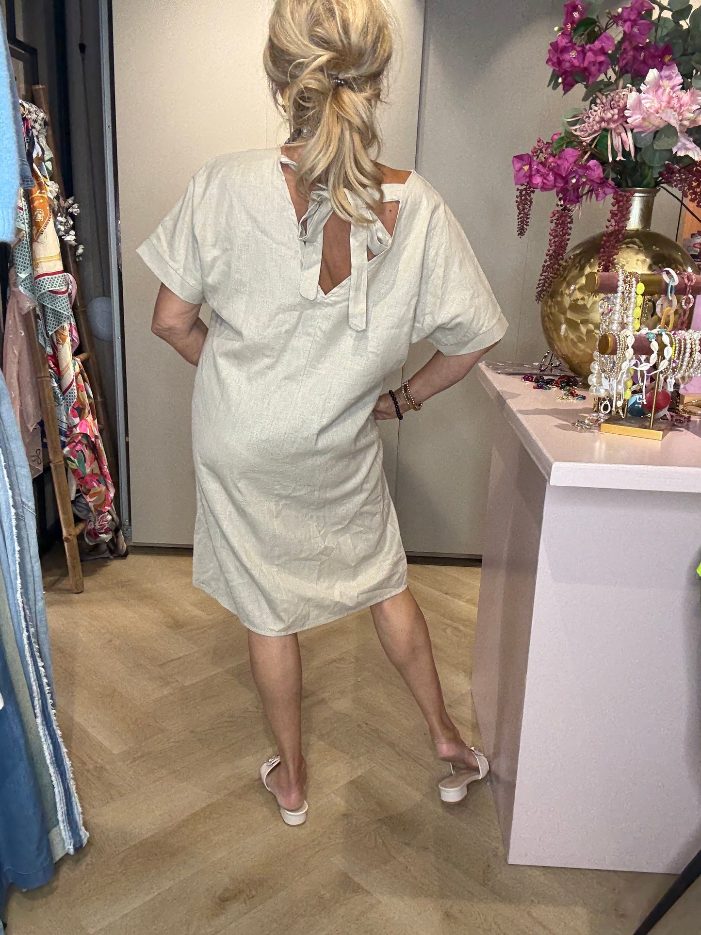 Dress Marie Stone linnen