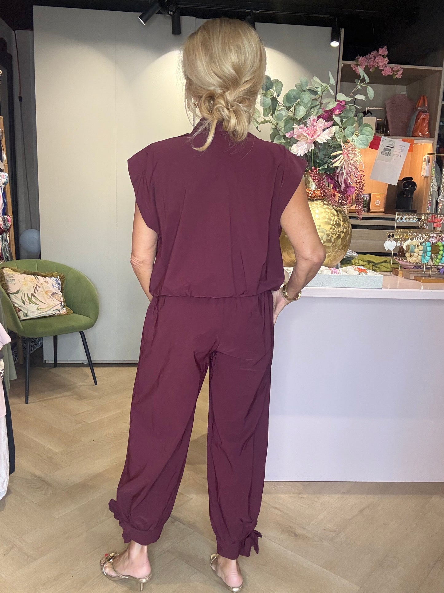 2-piece Safari Burgundy set