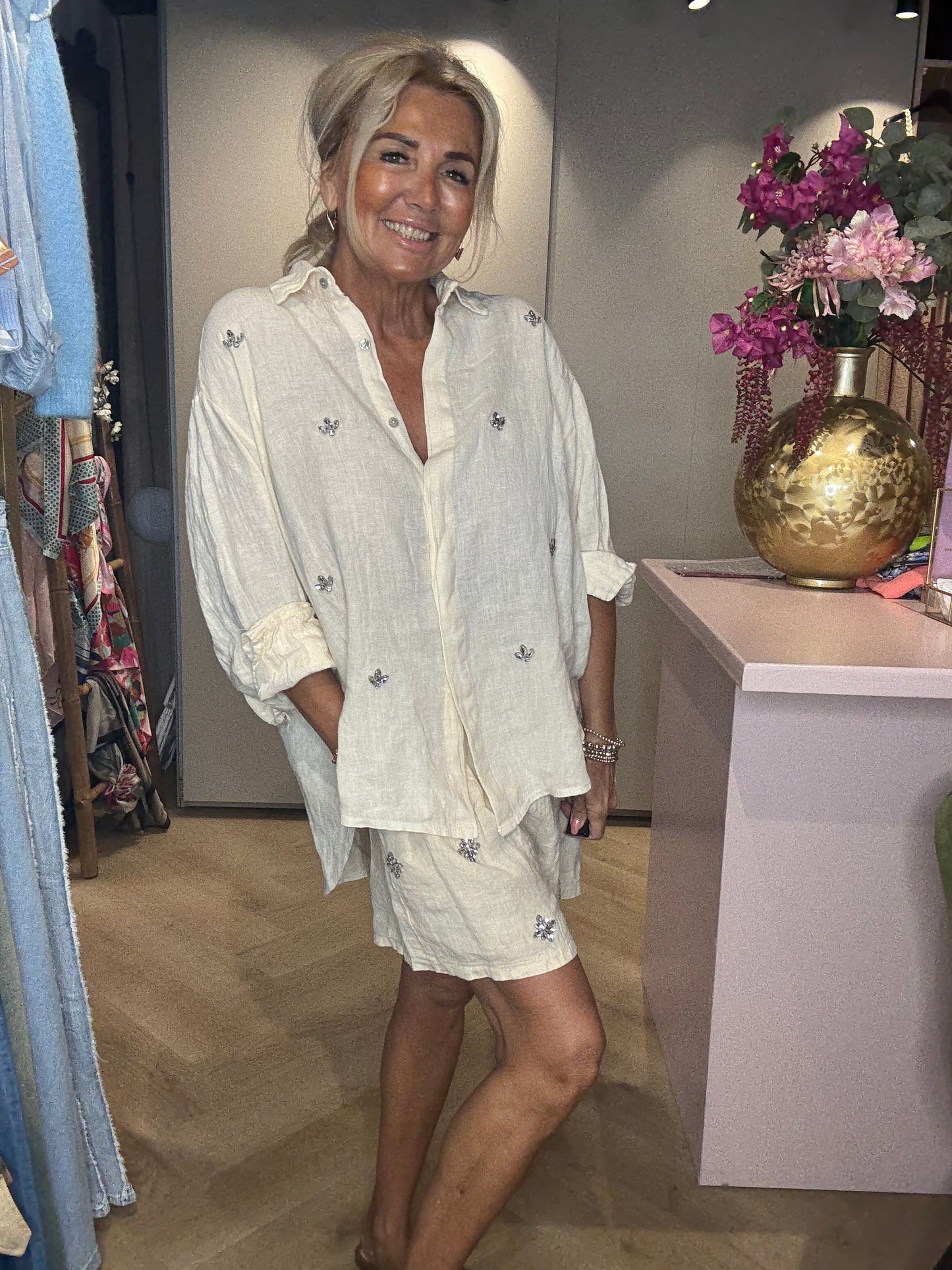 Linnen Set Creme Luxe