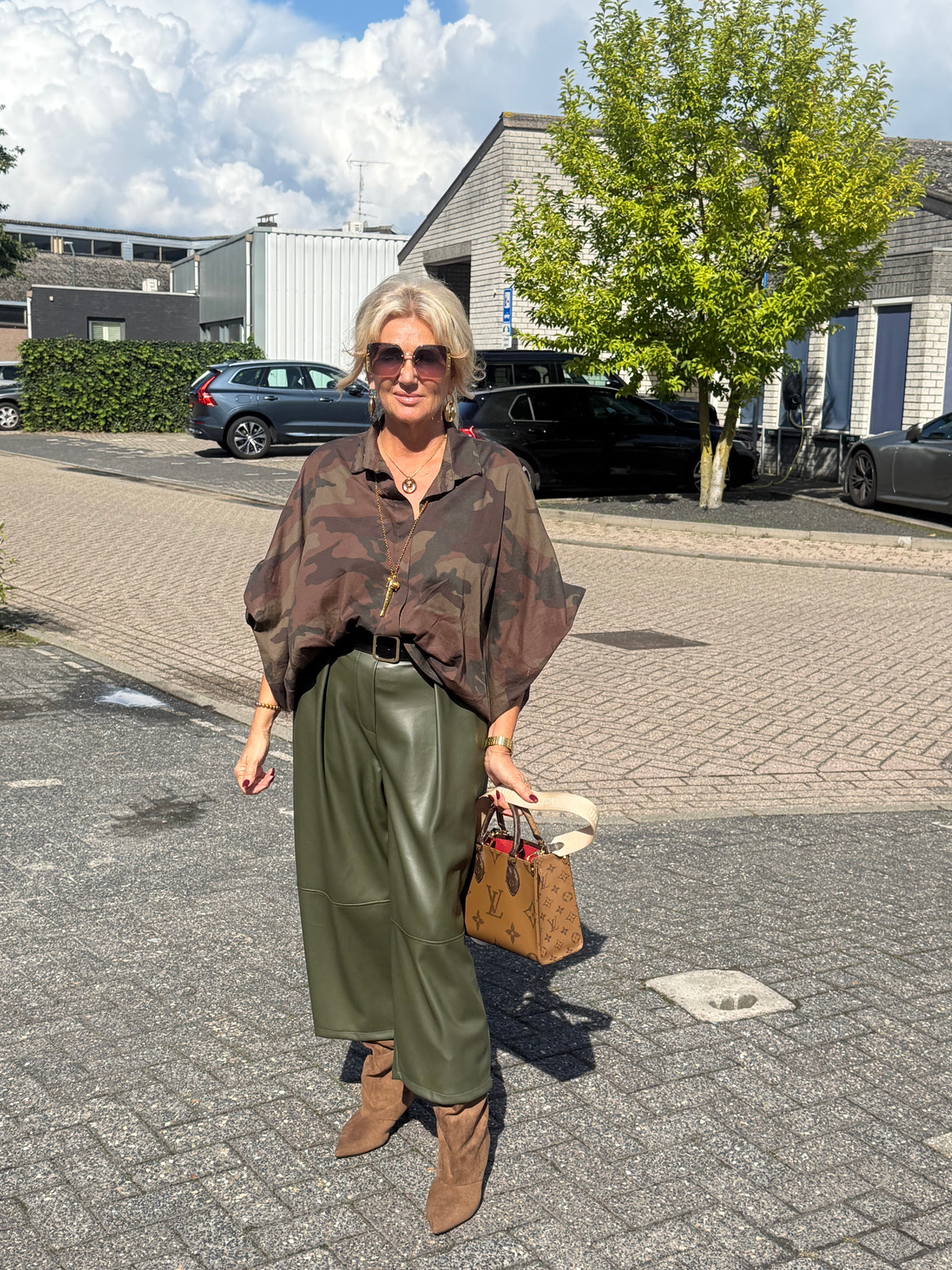 Culotte-Hose Puh Grün