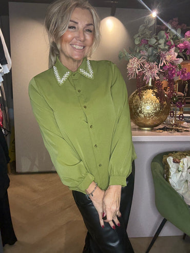 Blouse Pearl Groen