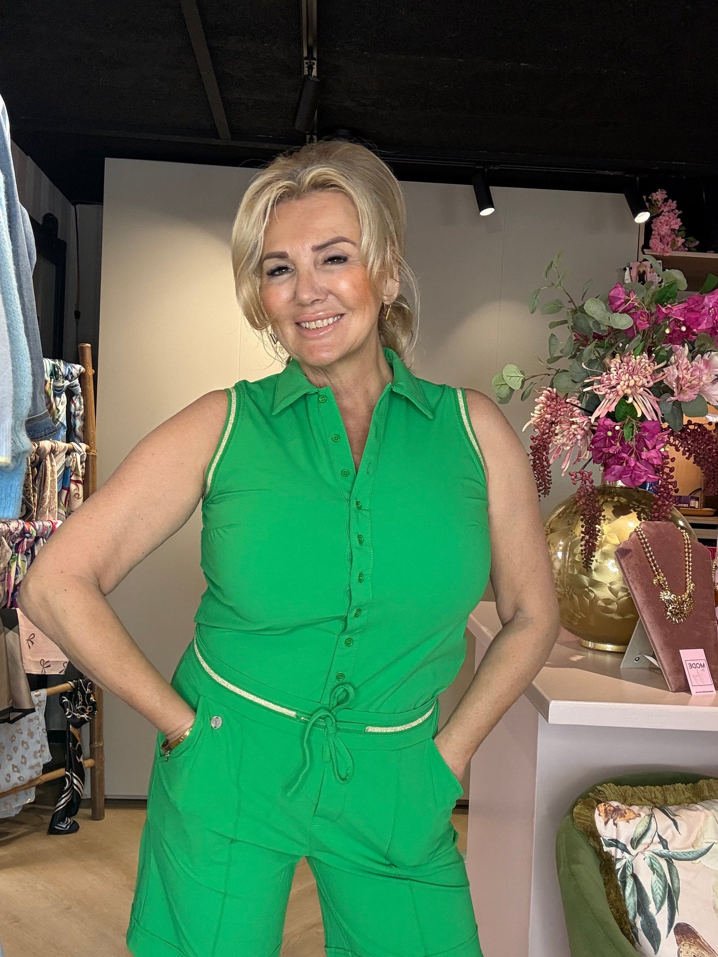 Top Travel Mouwloos Triple Nine Gucci Groen