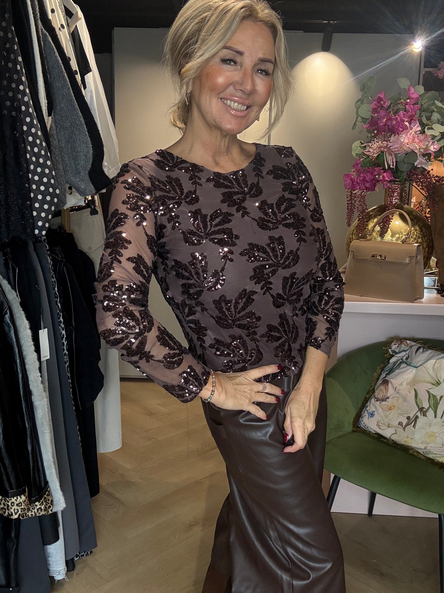 Truitje Bloem Pailletten