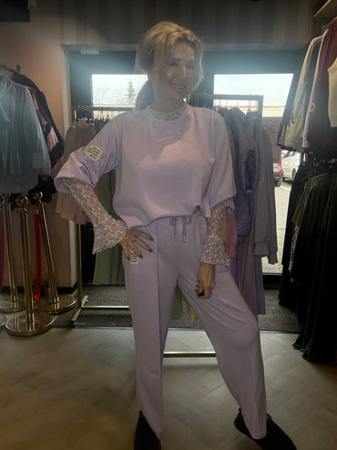 2 Delig Comfy pak lila