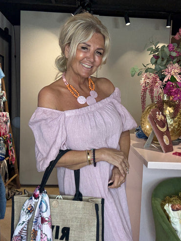 Jurk Breeze Poederrose