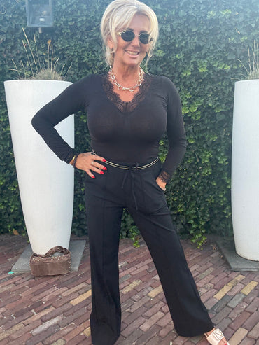 Triple Nine Top Cashmere TR9003 Zwart