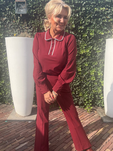 Triple Nine Top TP6926 Burgundy