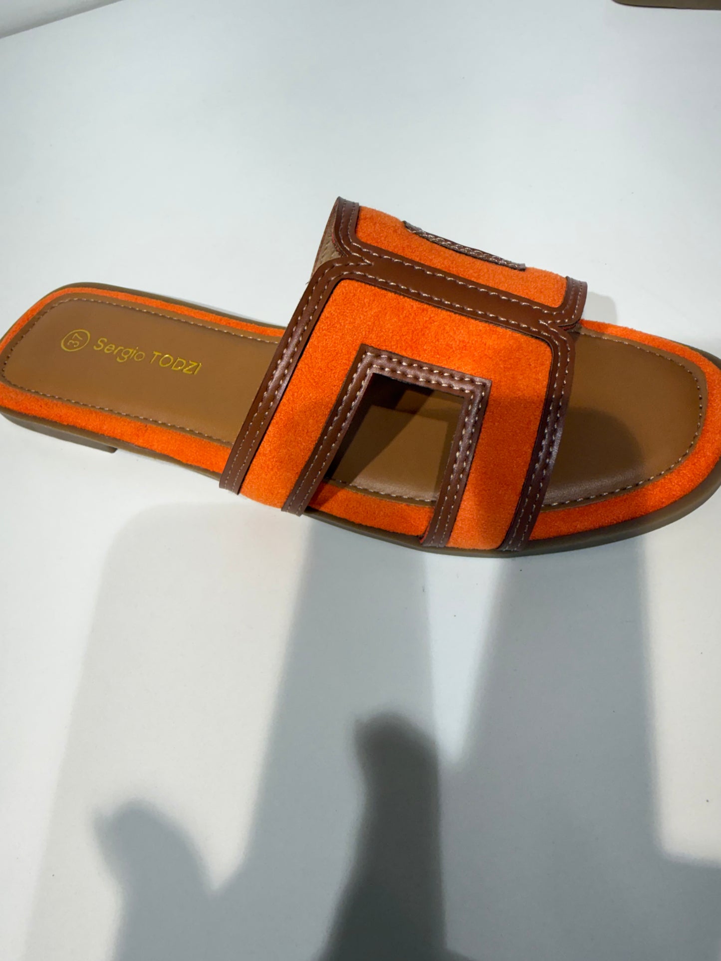 Slipper Hermes Orange