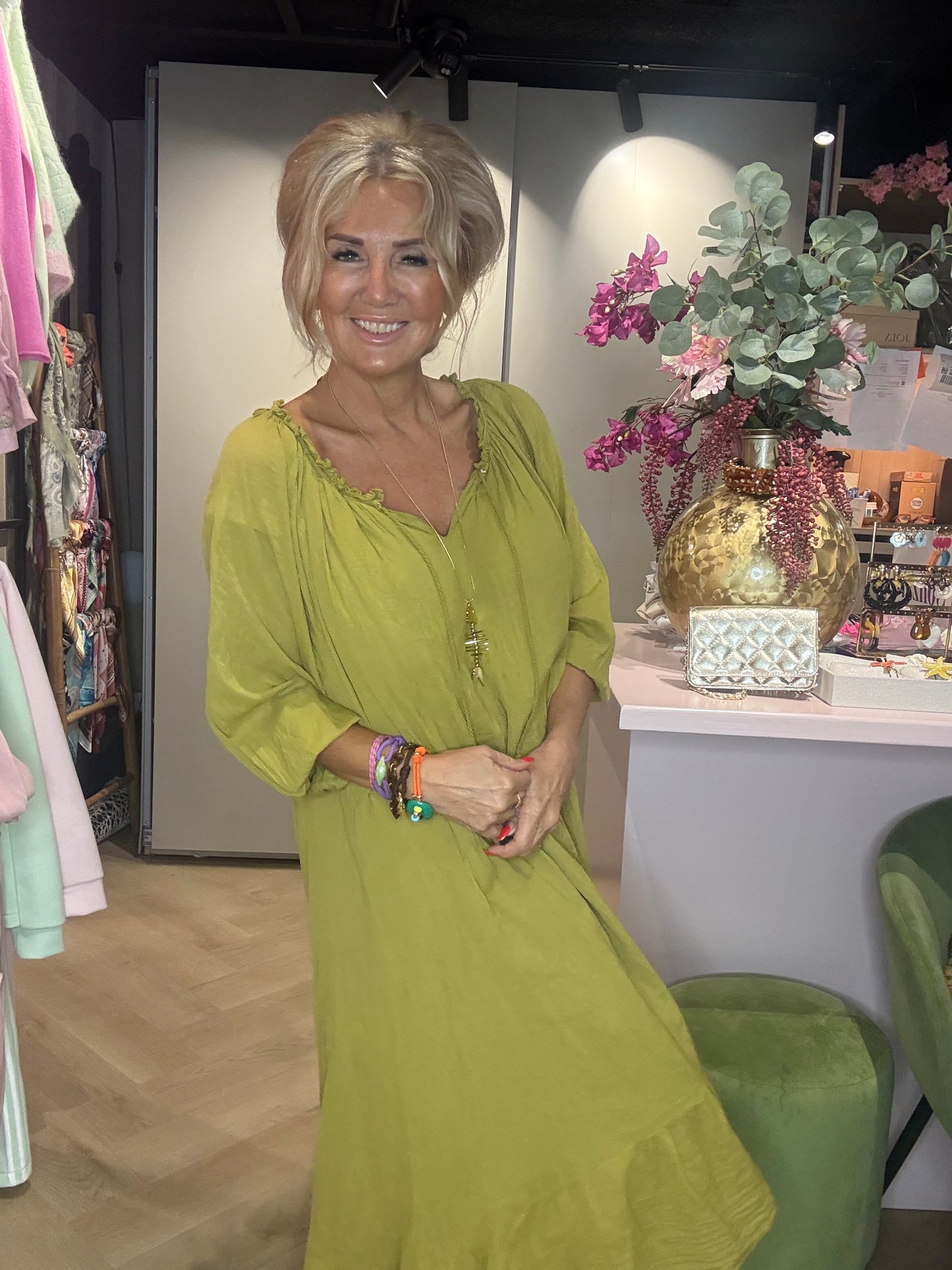Kleid Mika Oliver grün