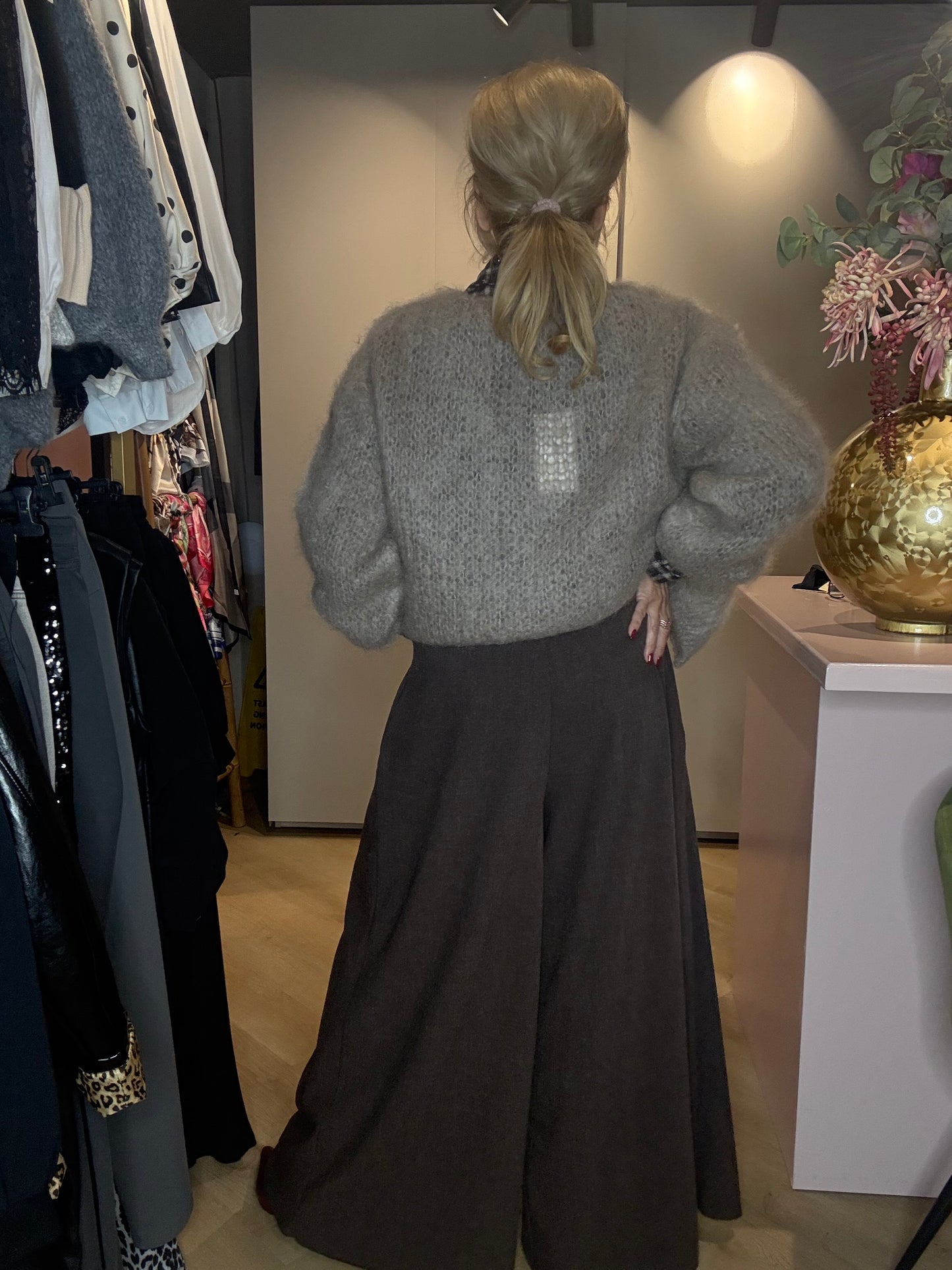 Broek Rok Bruin Weide Pijp