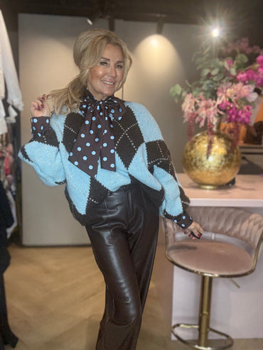 Wiebertjes Trui Licht Blauw