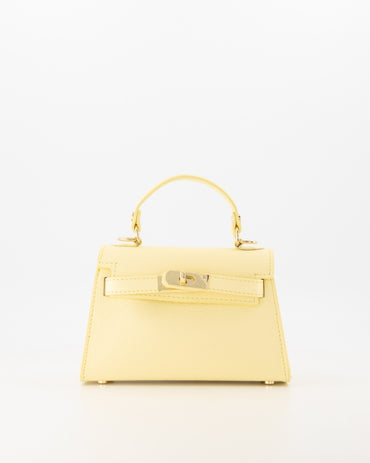 Handtas Grace Grain Butter Yellow T0715