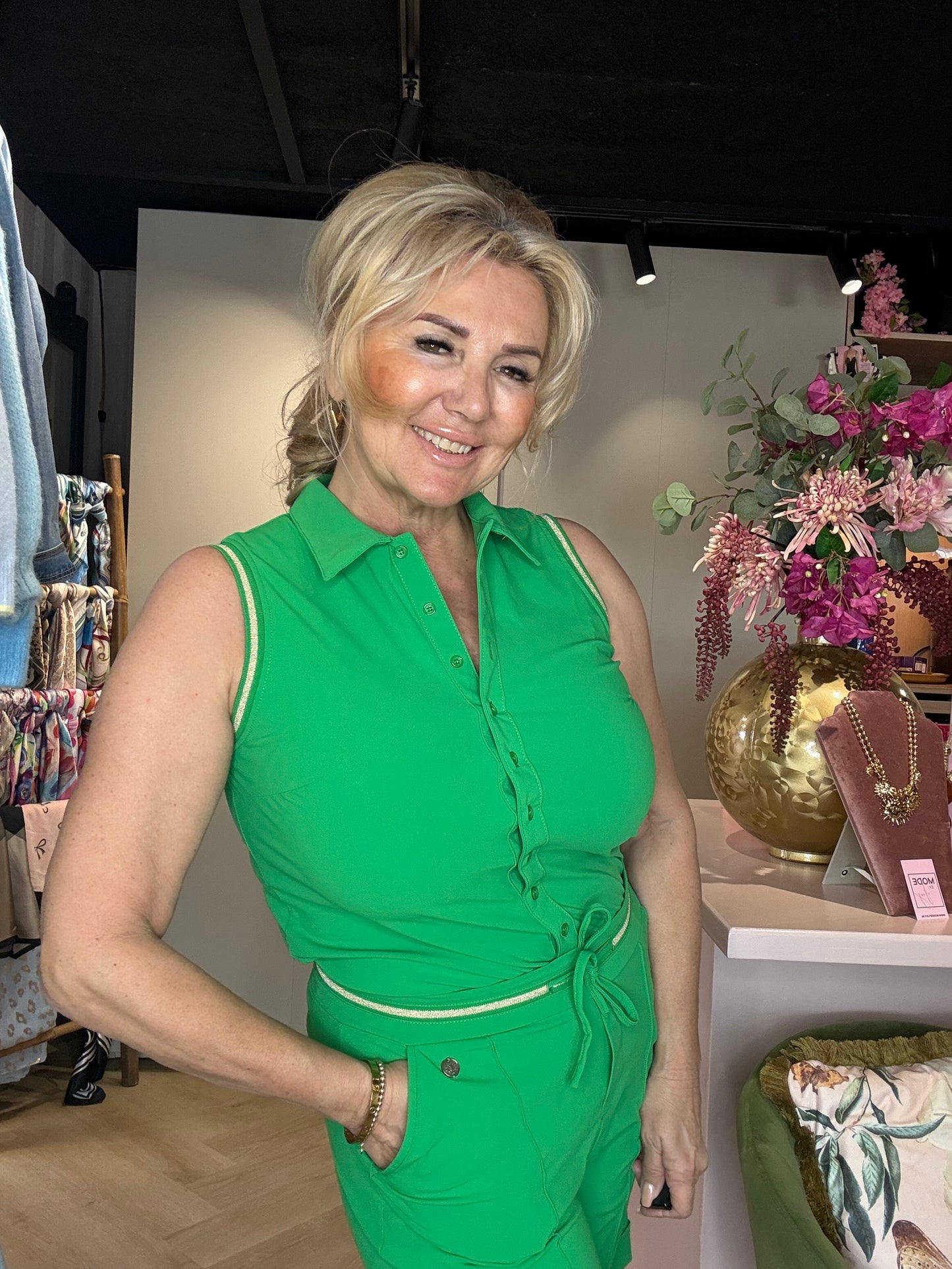 Top Travel Mouwloos Triple Nine Gucci Groen