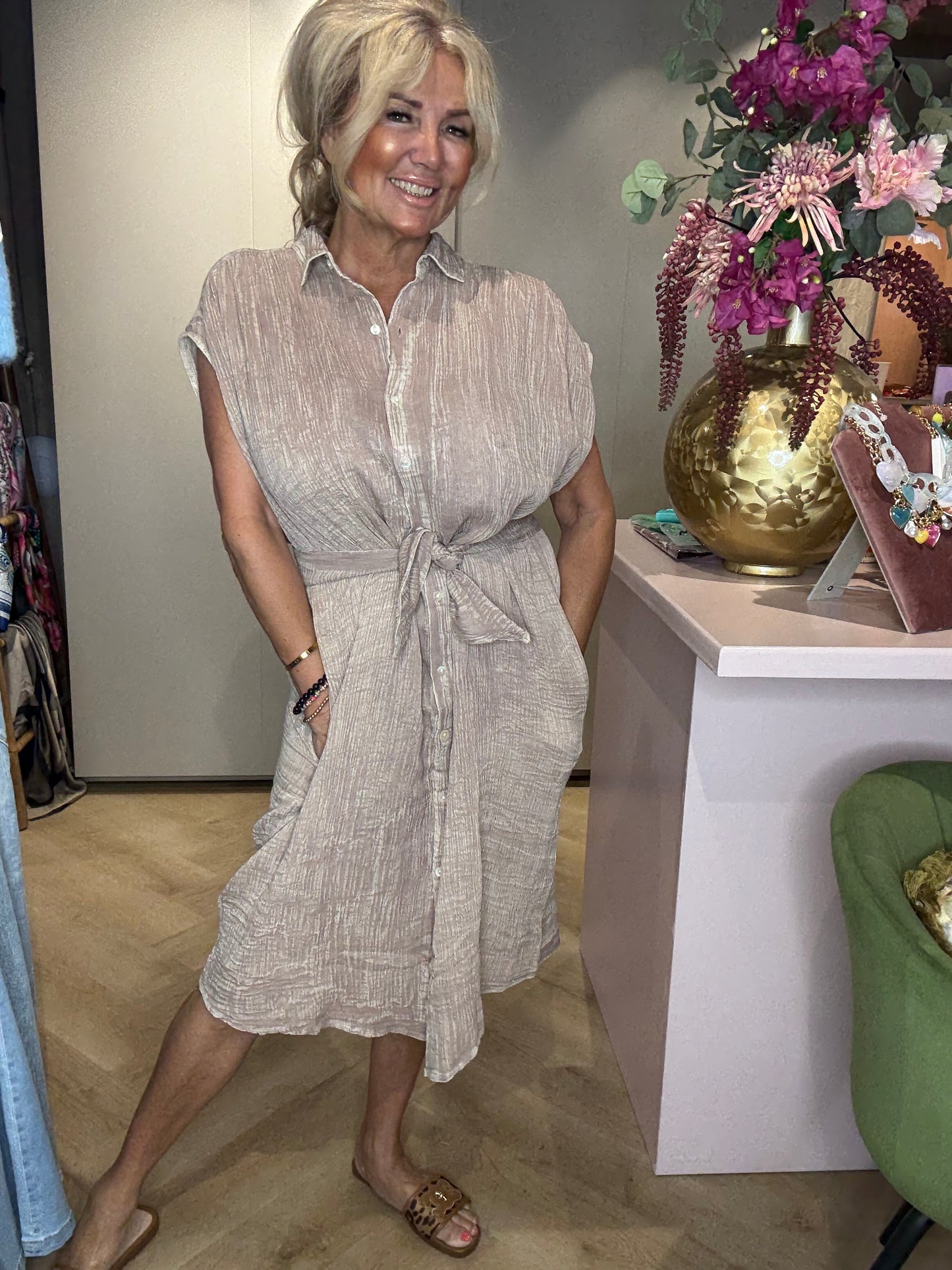 Jurk Amour Camel
