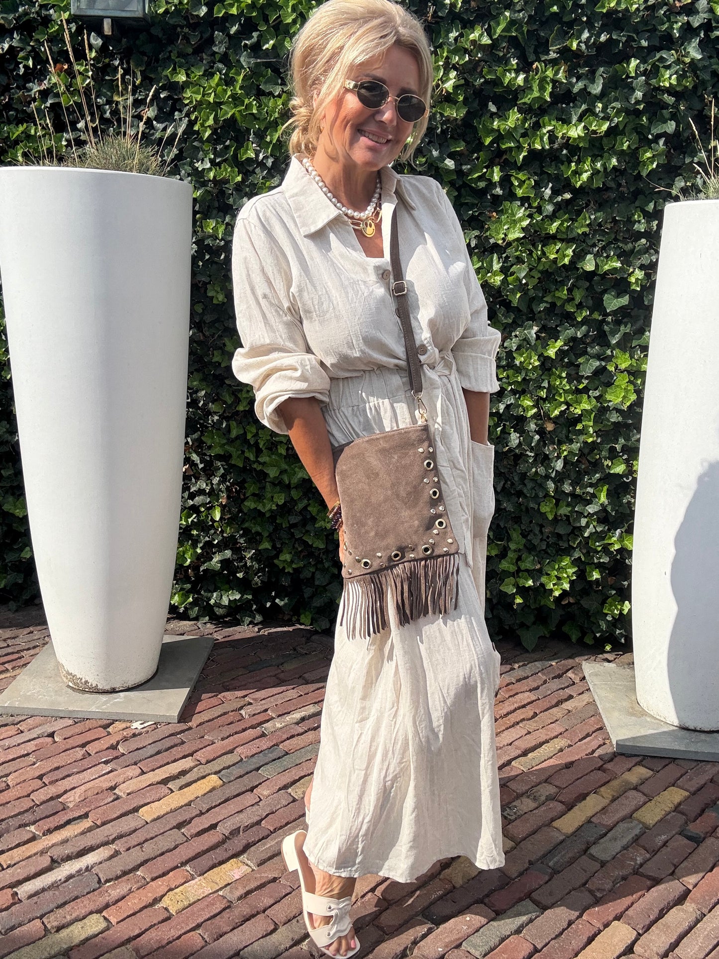 Dress linnen Pretty