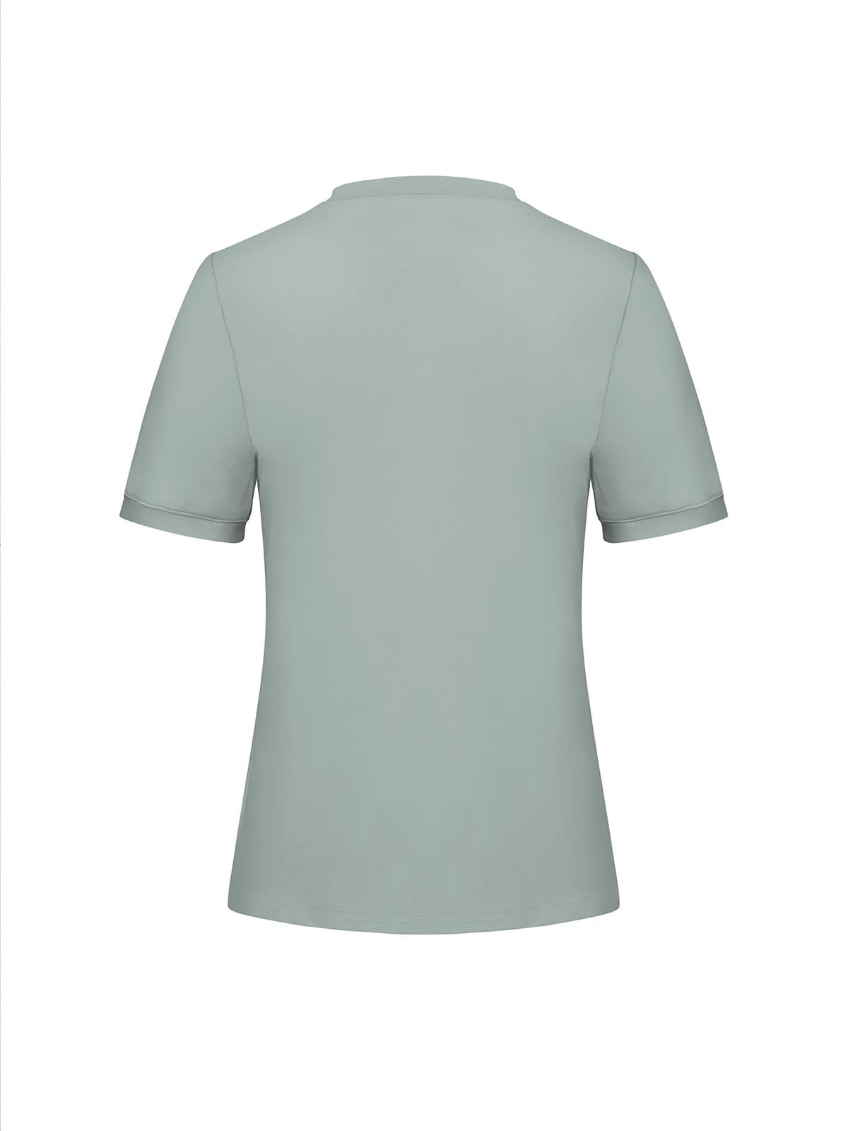 T Shirt basis Travel Triple Nine Sage Groen