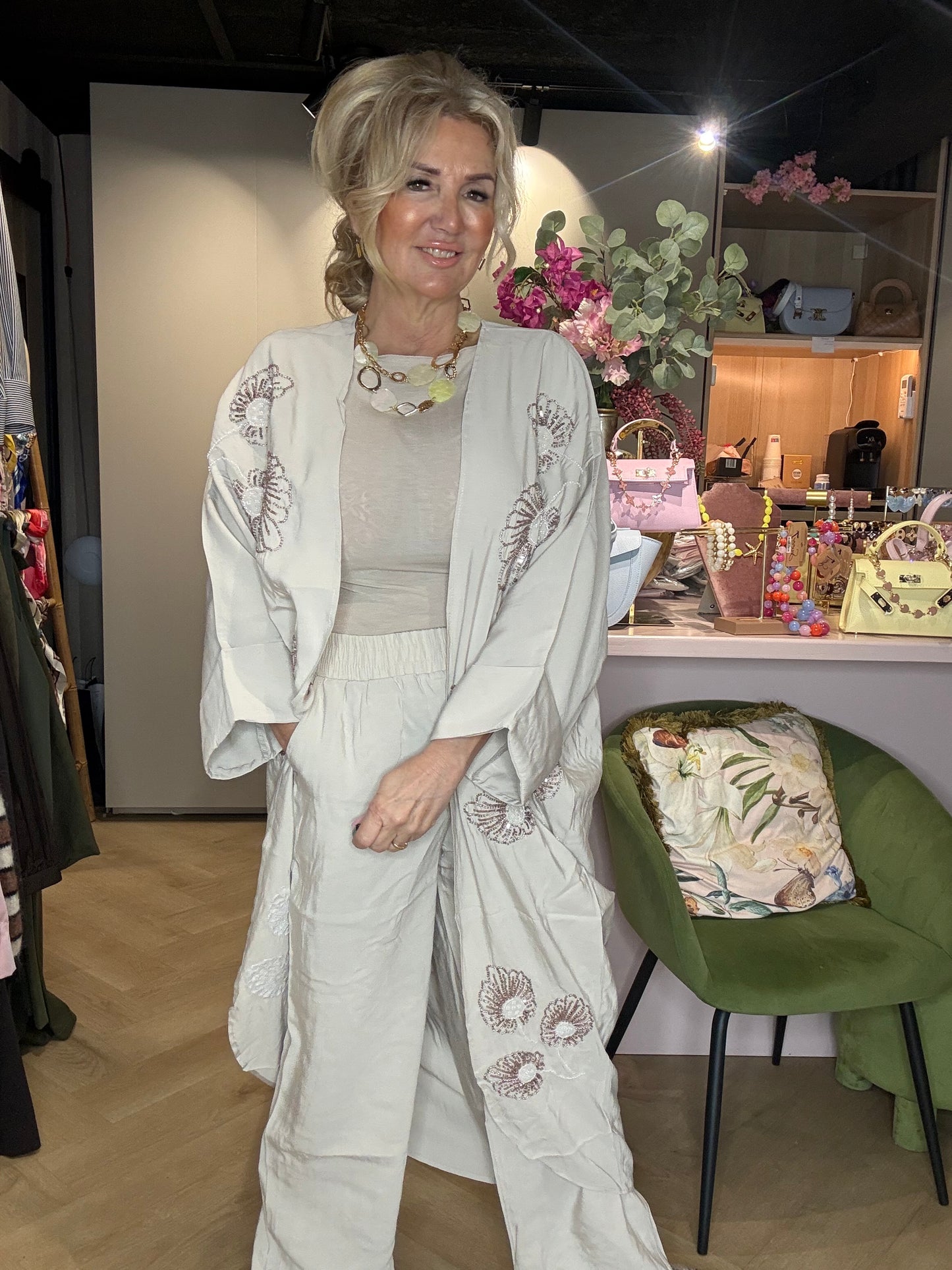 2 Delige Set Boho Beige