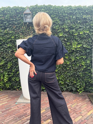 Toxik jeans wide leg Brut Bleu