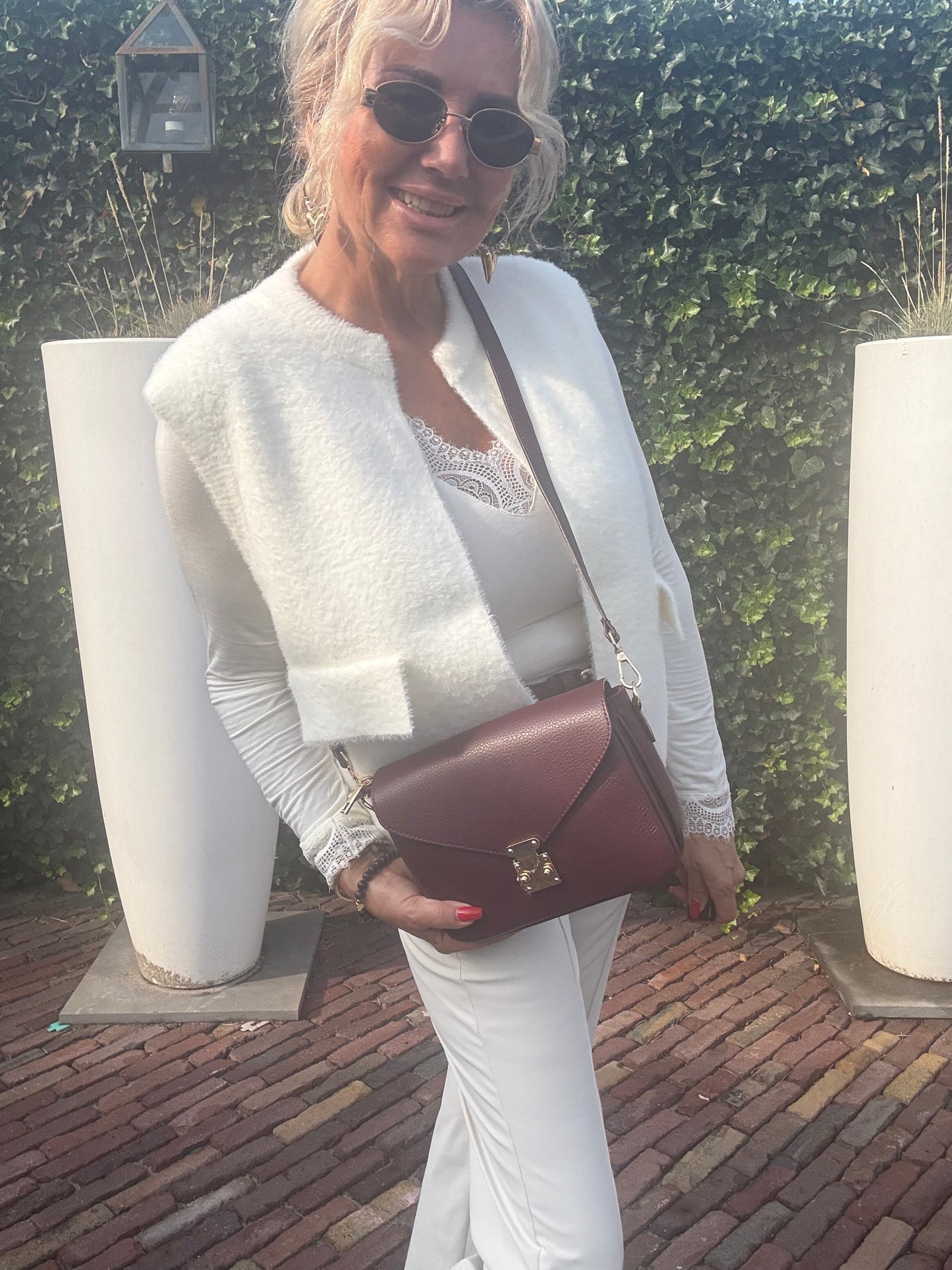 Triple Nine Gilet TR9001 Fluffy Creme