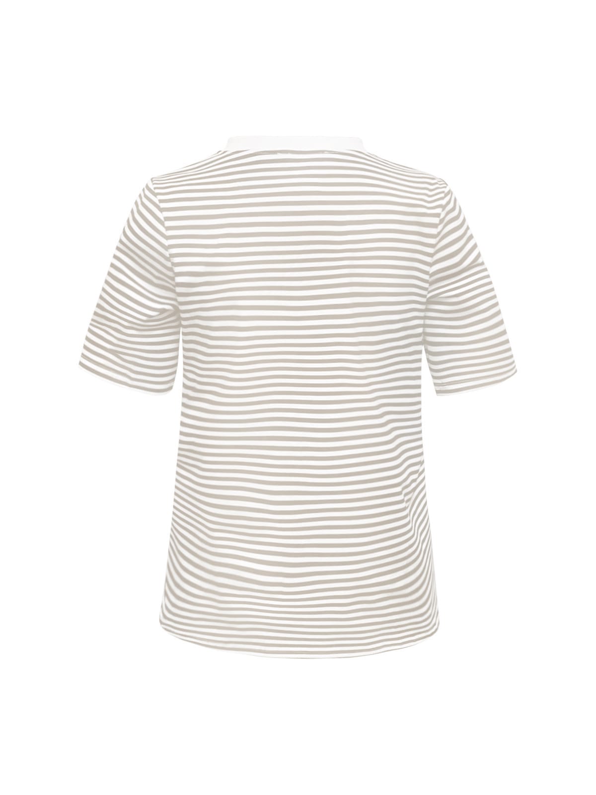 T-Shirt Triple Nine gestreept Beige