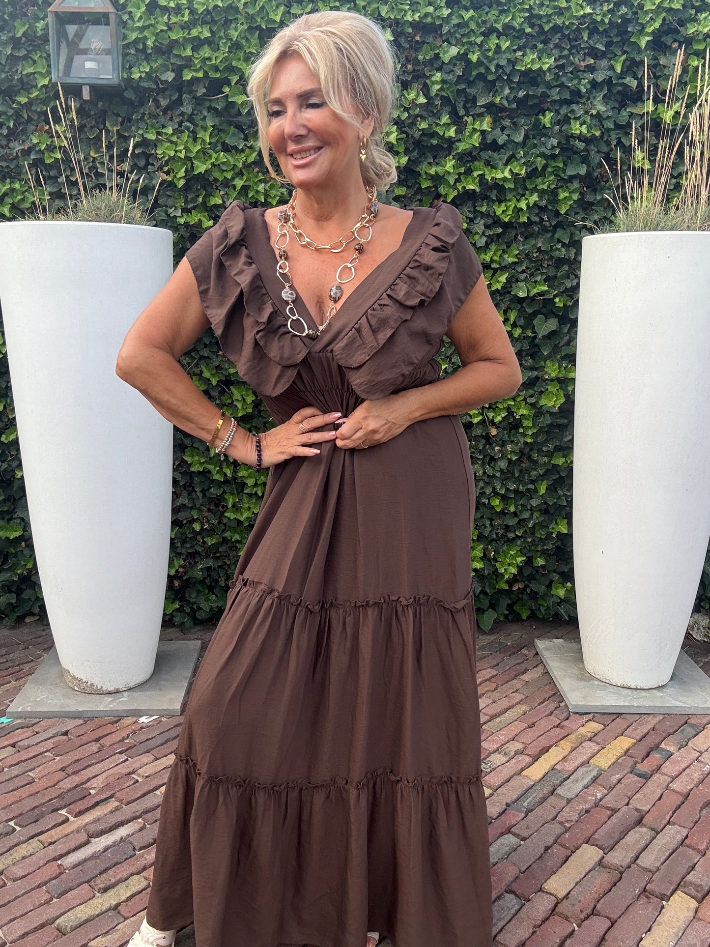 Dress choco Elegance