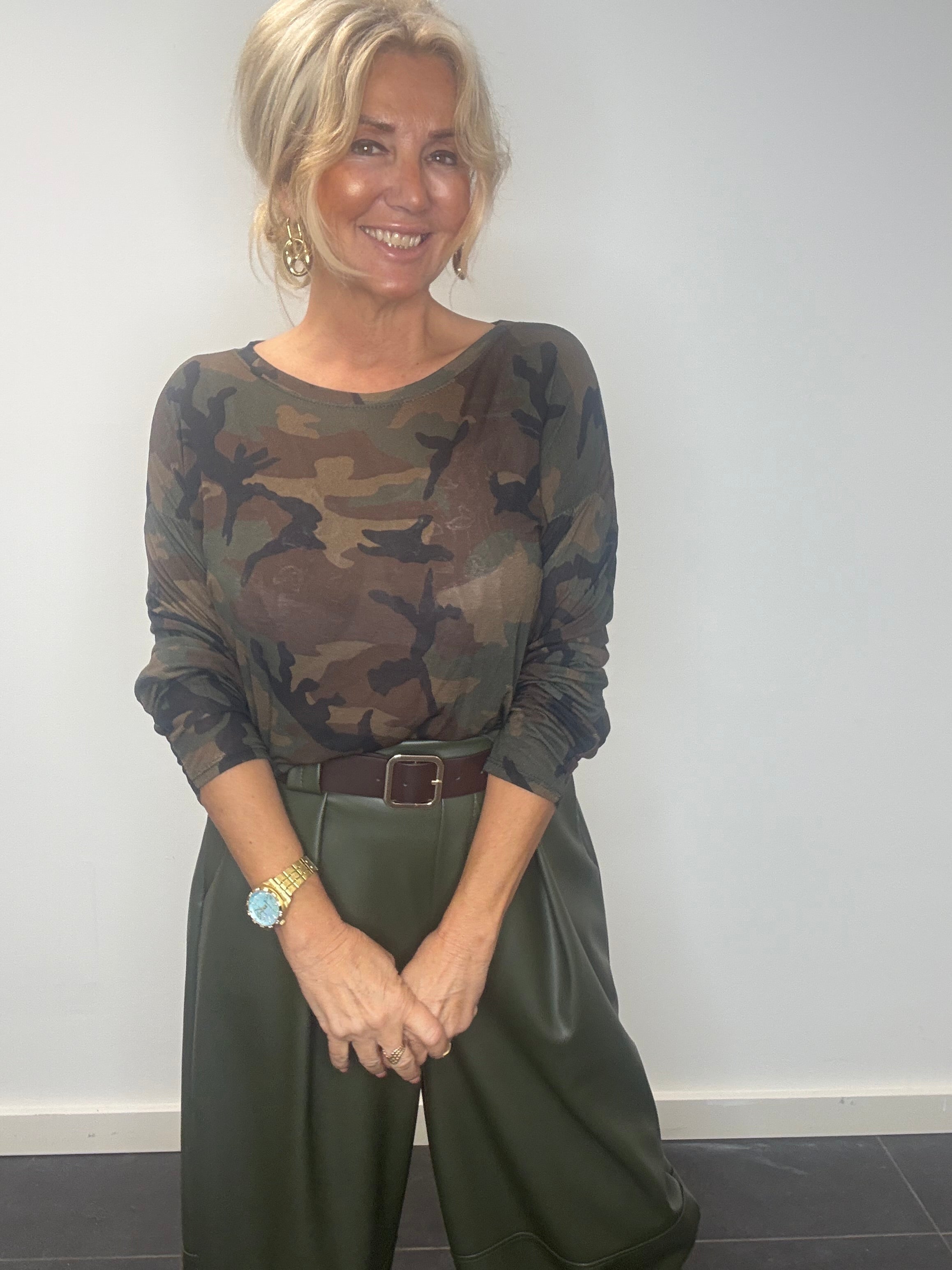 Maillot camouflage militaire Army