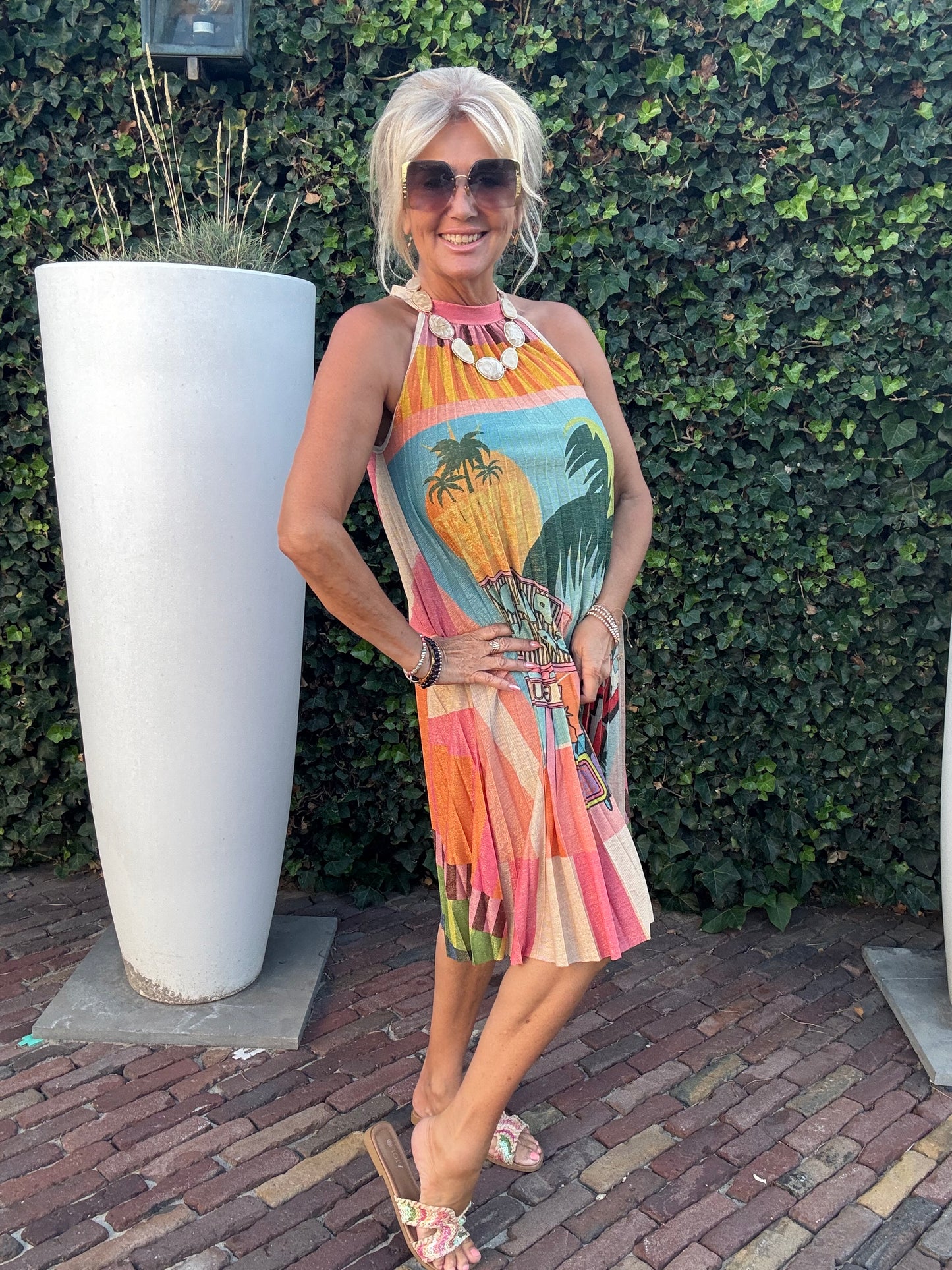 Halter Dress Tropicana 🏝️