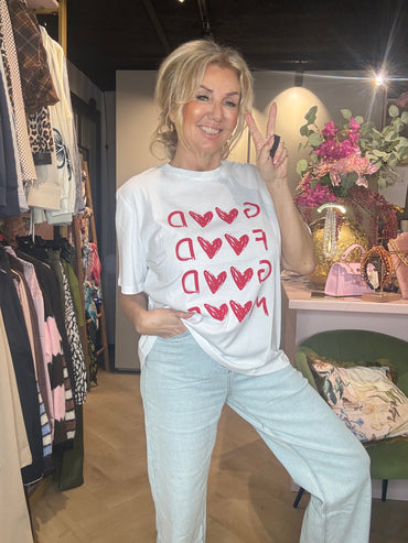 T shirt Good Food Good Mood ❤️