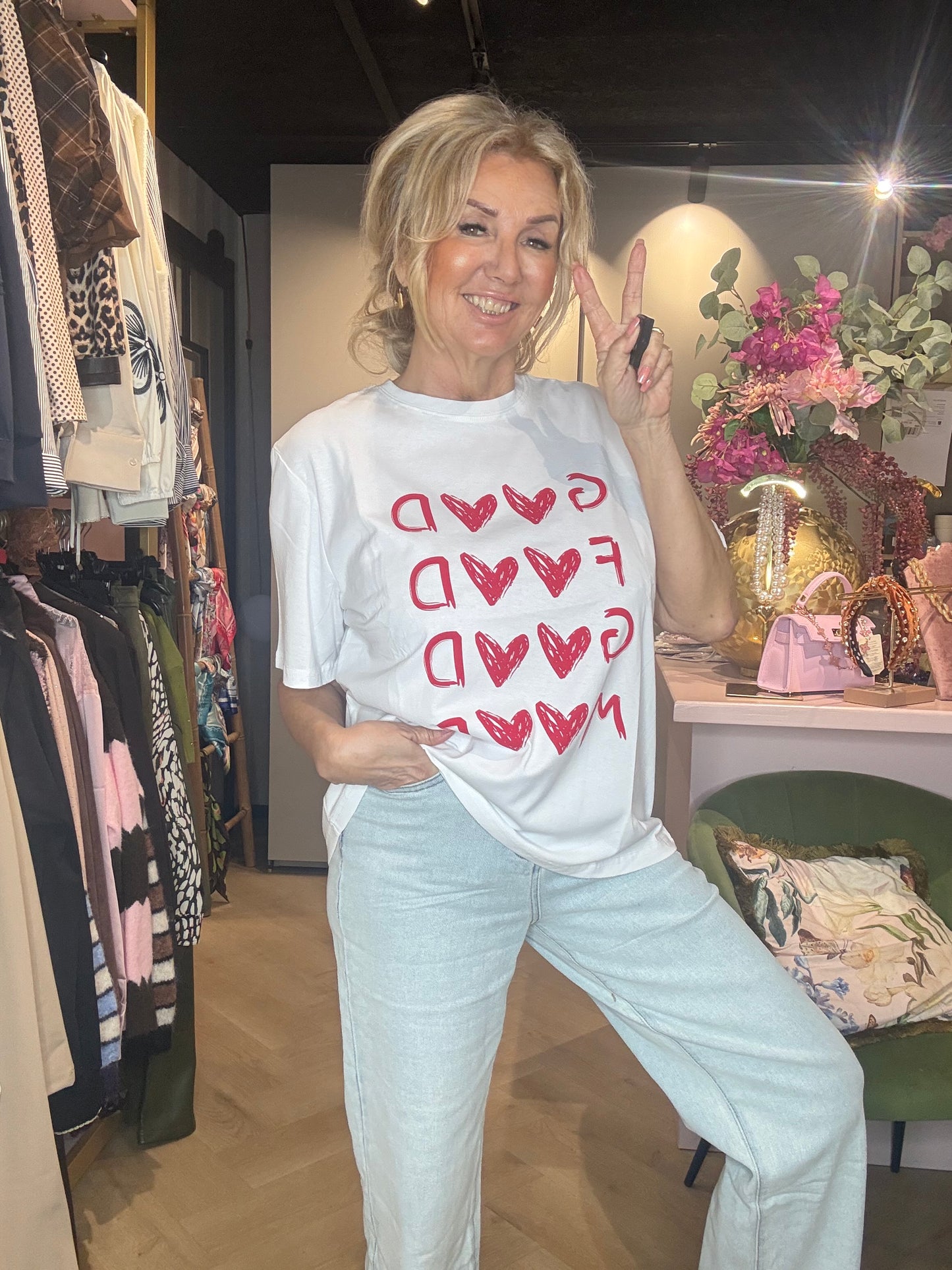 T shirt Good Food Good Mood ❤️