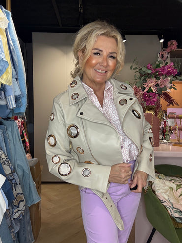 Jack Leatherlook Beige