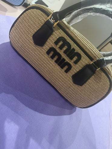 Tasje Mimi Beige/Zwart