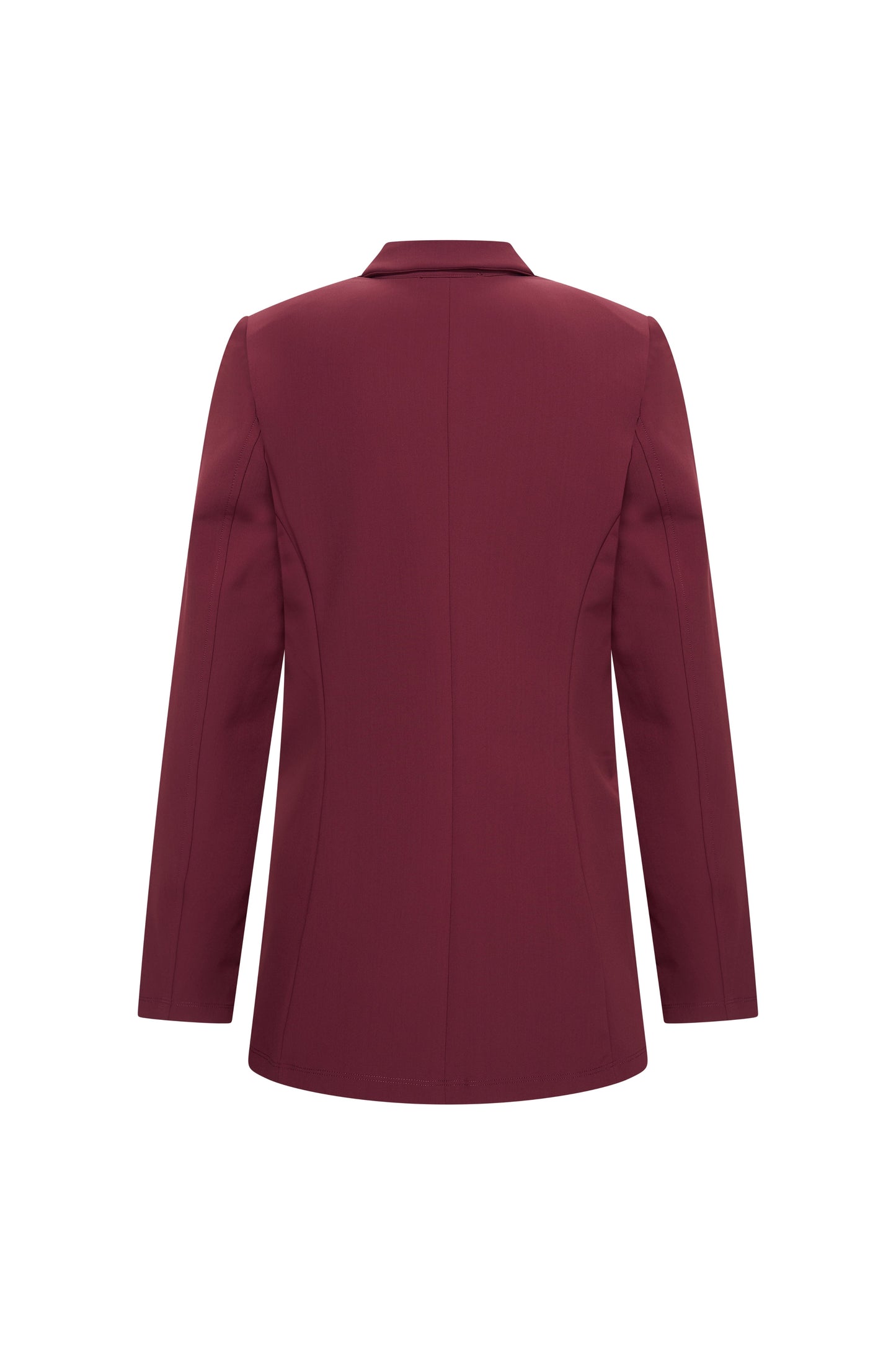 Mi Piace Bonded Travel Blazer Burgundy 202646