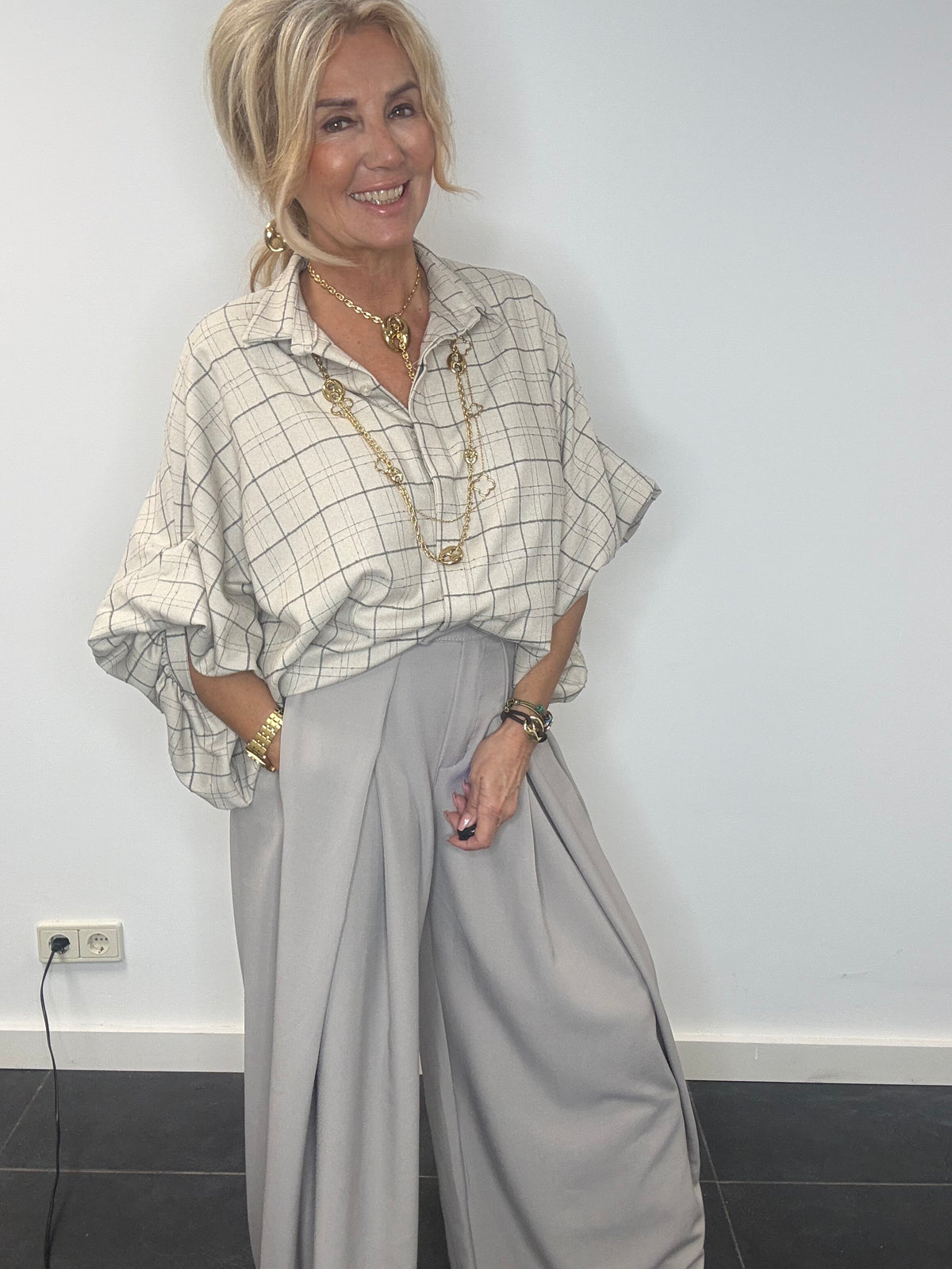 Pien pleated trousers
