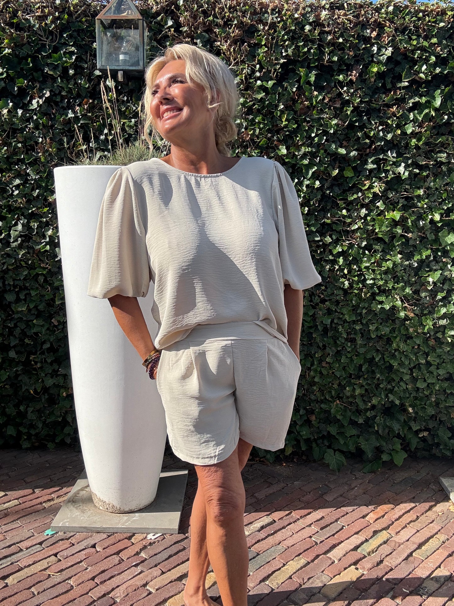 Two Piece Mandy Beige