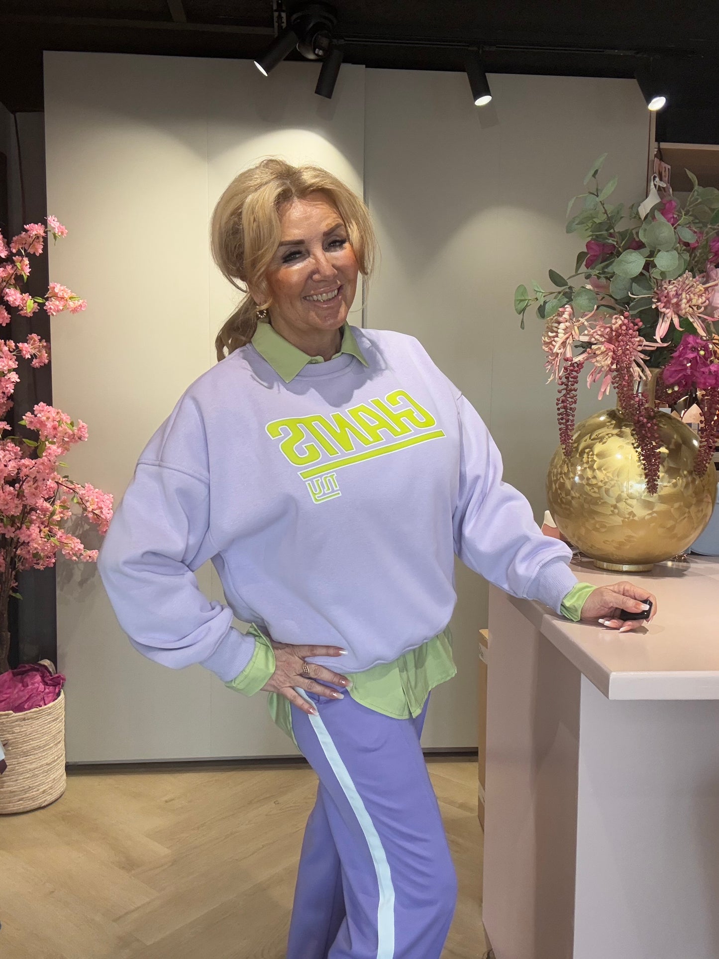 Sweater Giants Lila