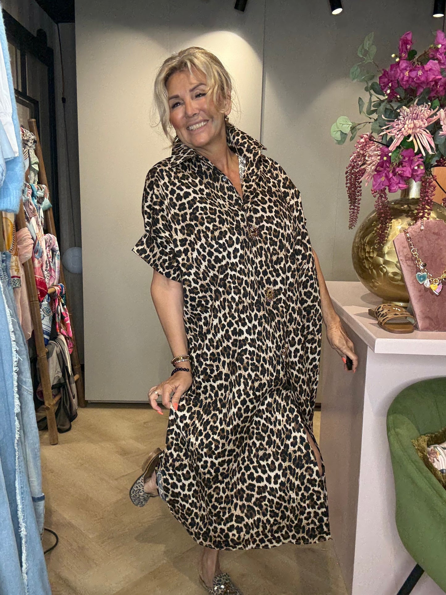 Jurk 🐆 Wild Chic Panter 🐆