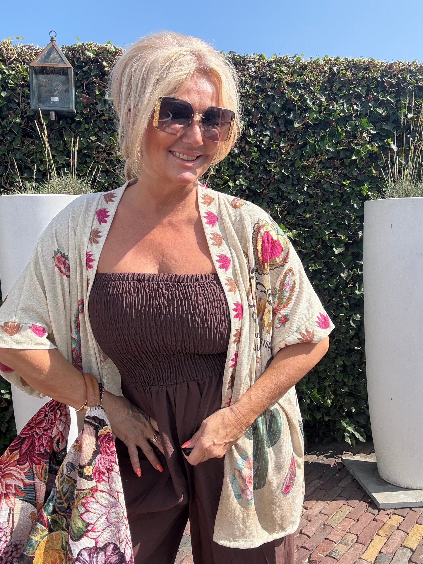 Kimono Frida Sand