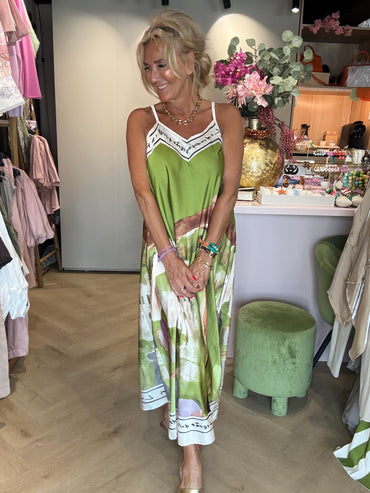 Kleid Italien Matcha