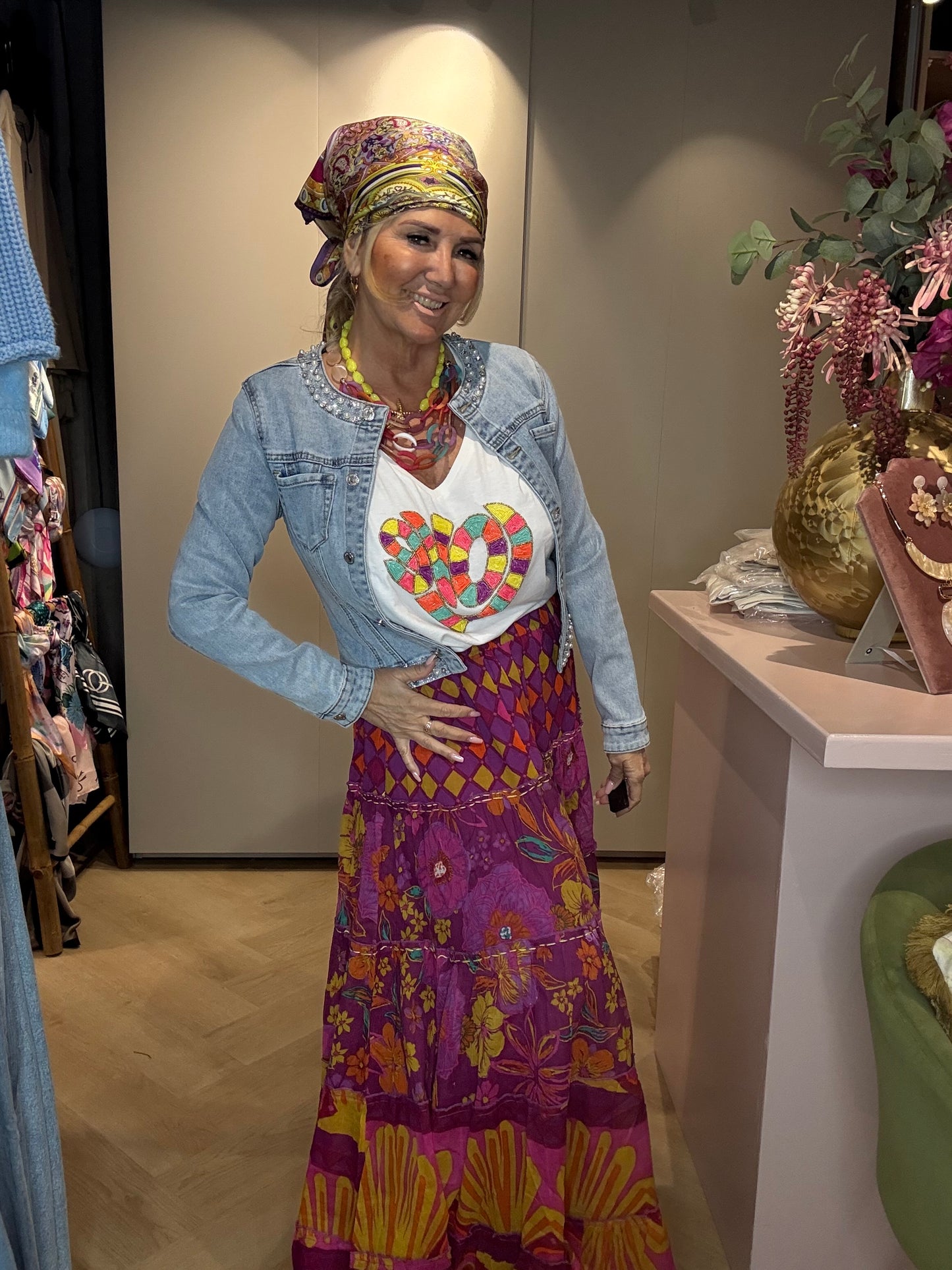 Rok Boho Paars