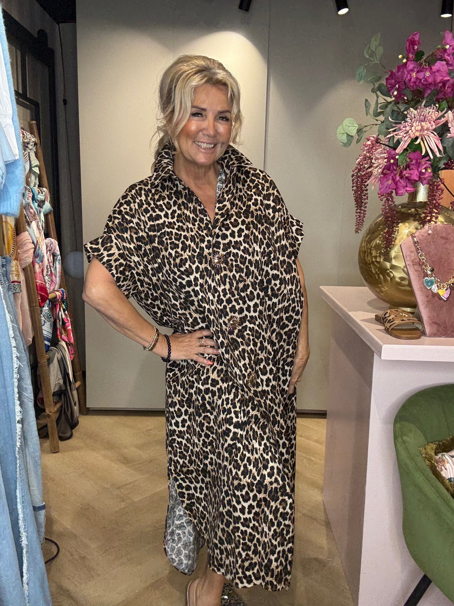 Jurk 🐆 Wild Chic Panter 🐆