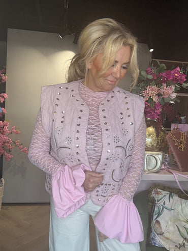 Gilet Indy Poederrose