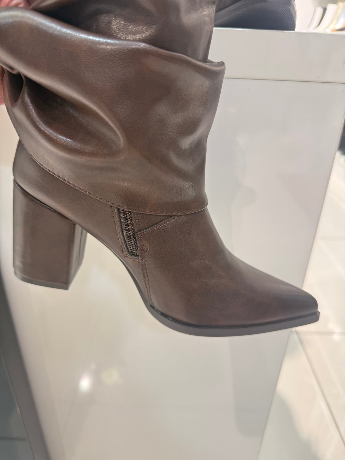 Lange laars im Givenchy-Look, braun