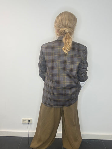 Broek Ballon Olive /camel