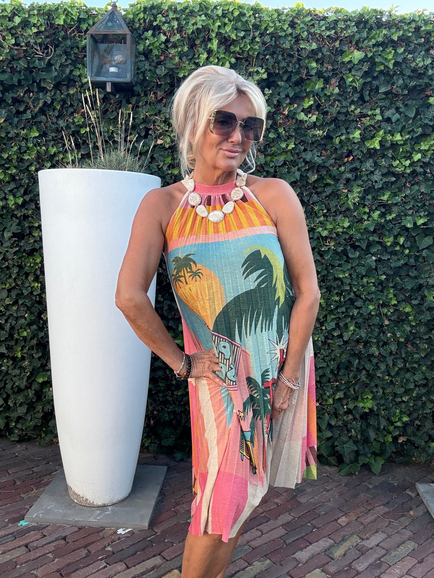 Halter Dress Tropicana 🏝️