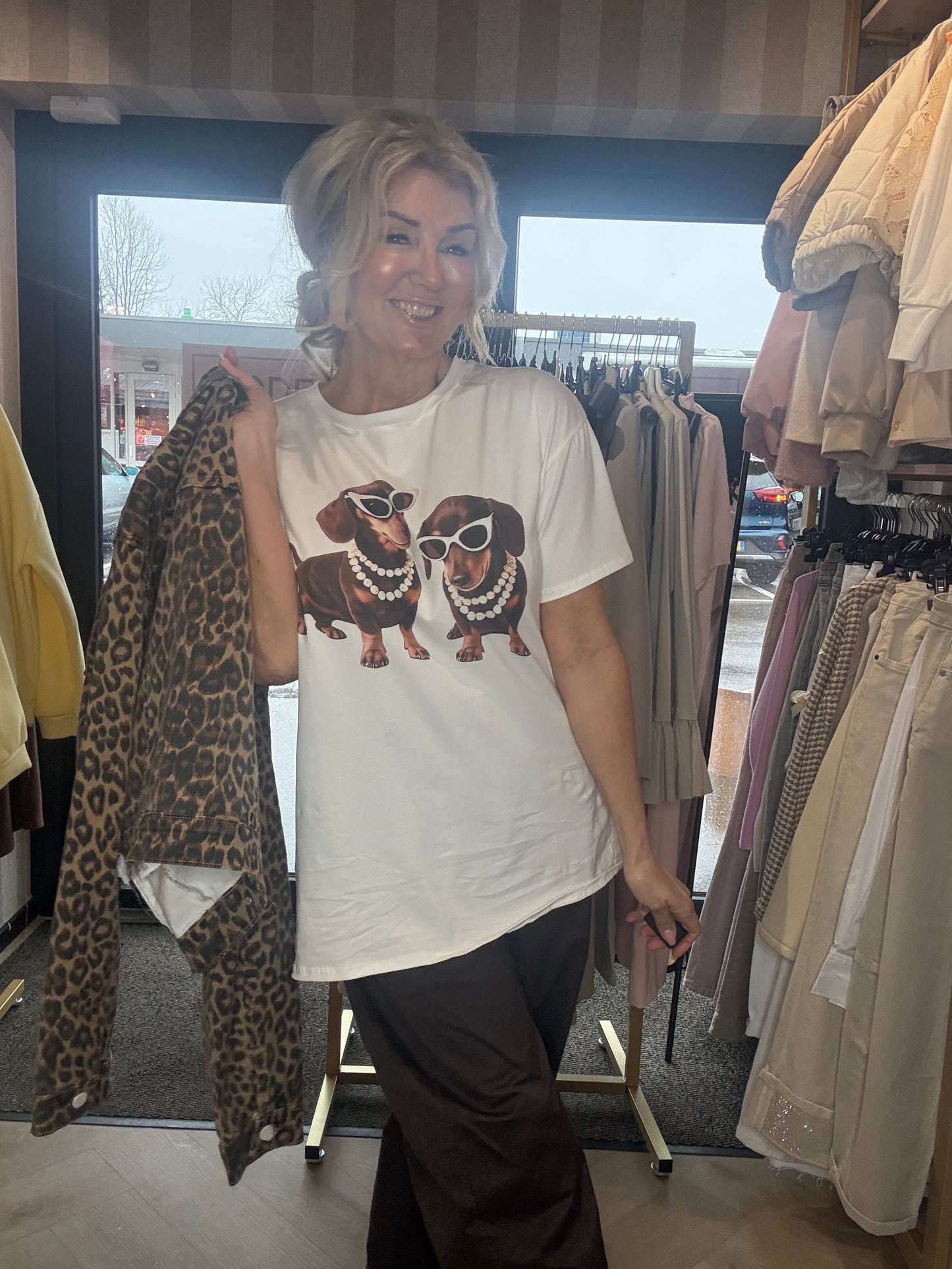 T-shirt De Meisjes Teckel