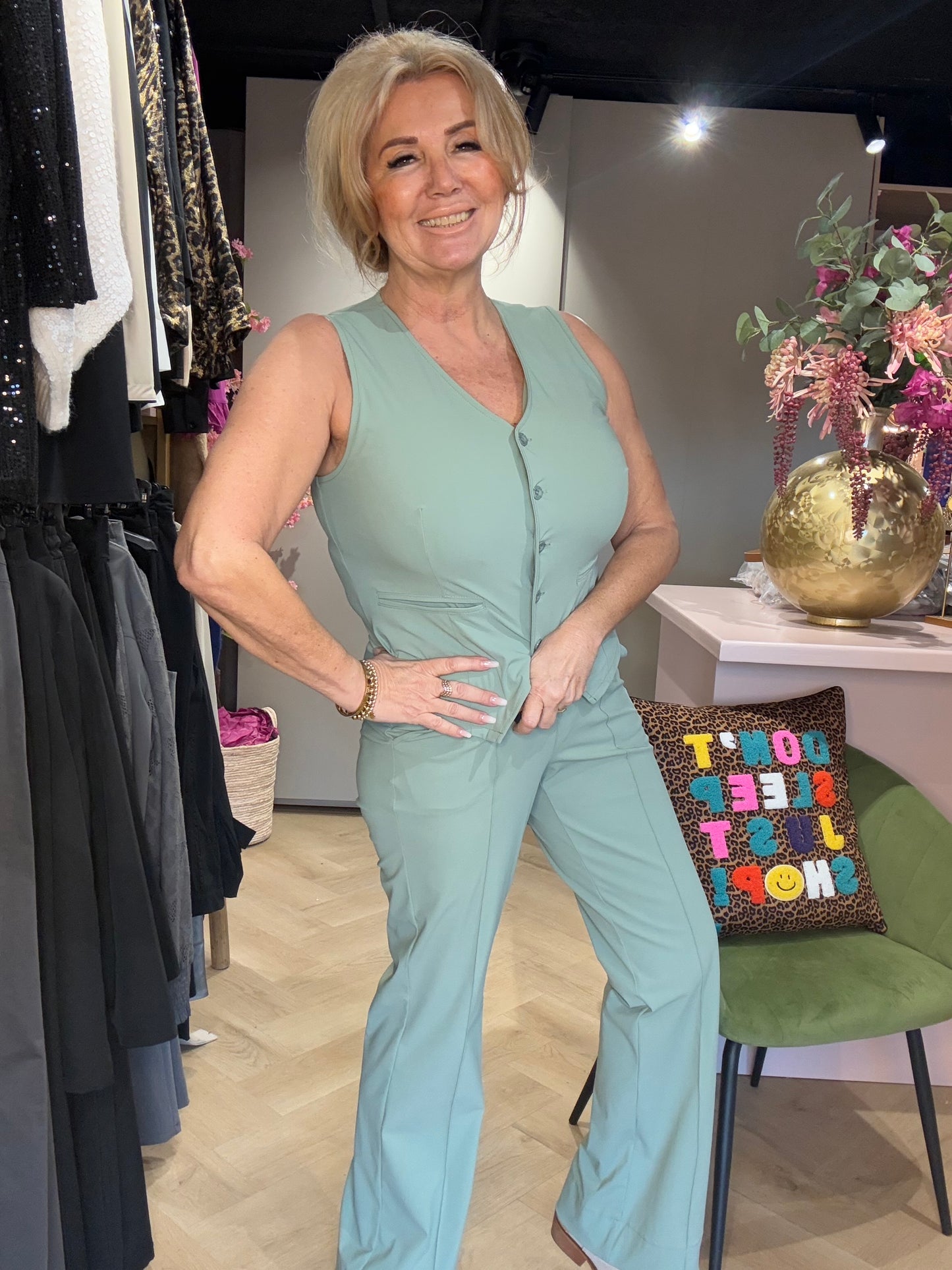 Gilet Triple Nine Sage Groen