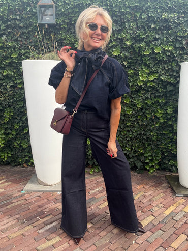 Brut Denim Strikblouse