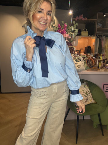 Toxik Jeans Strass beige