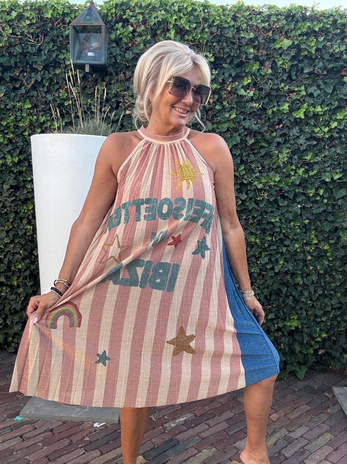 Halter Dress Ibiza 🌈