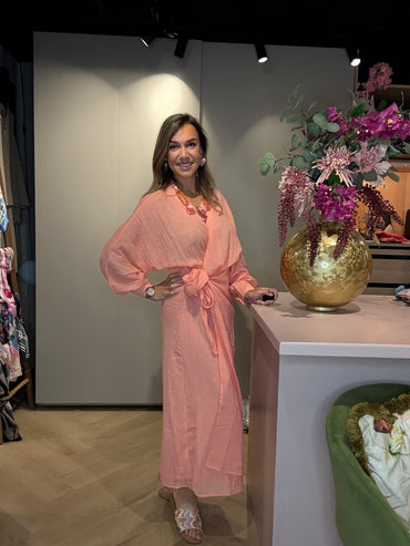 Jurk Marbella Peach